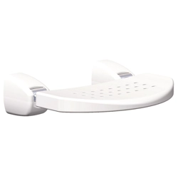 vendita online Sedile ribaltabile da muro bianco Sanitari e accessori per bagno Kdesign